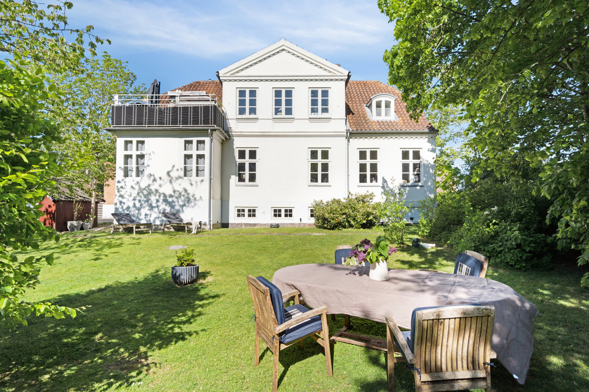 Set fra haven