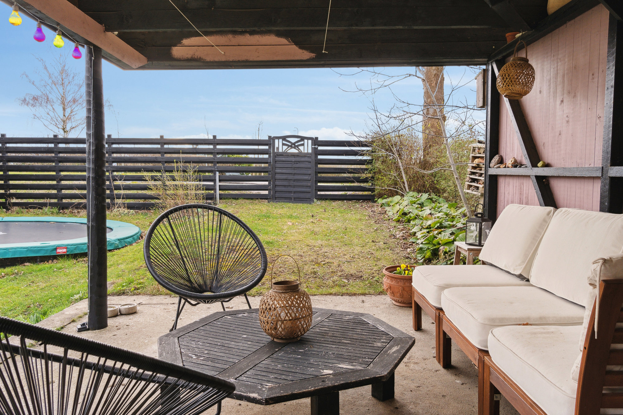 Overdækket terrasse