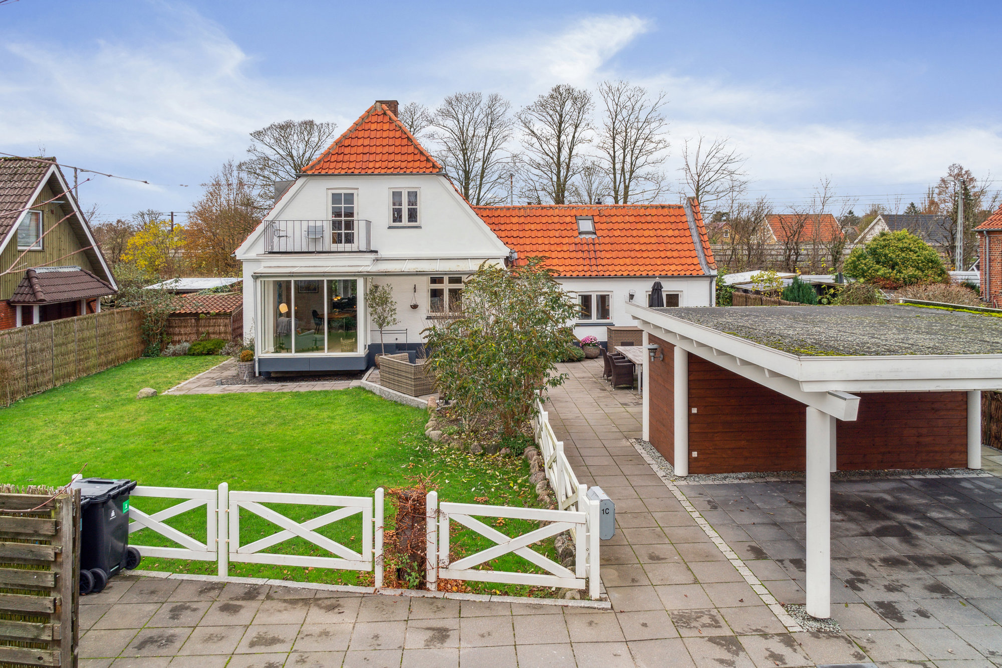 Set fra haven