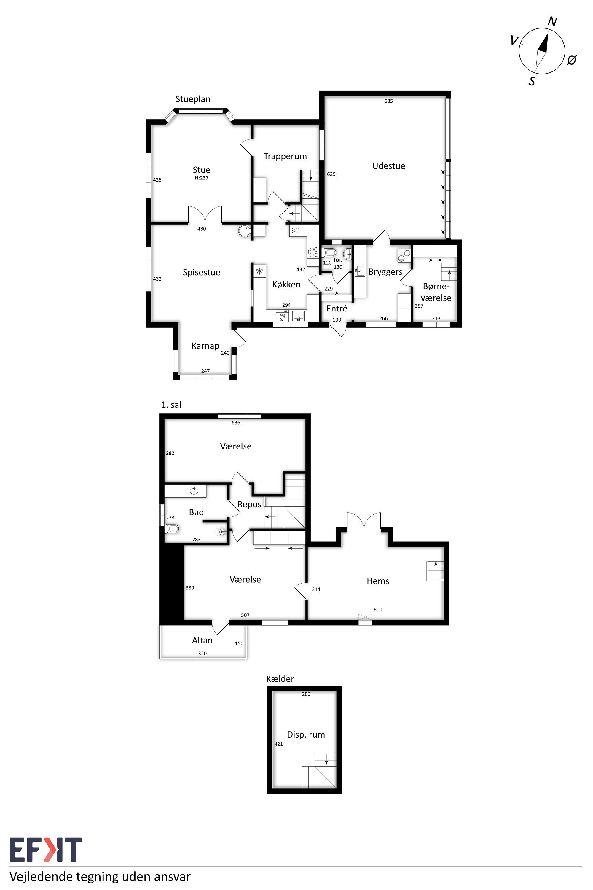 Alle plan (2x3)