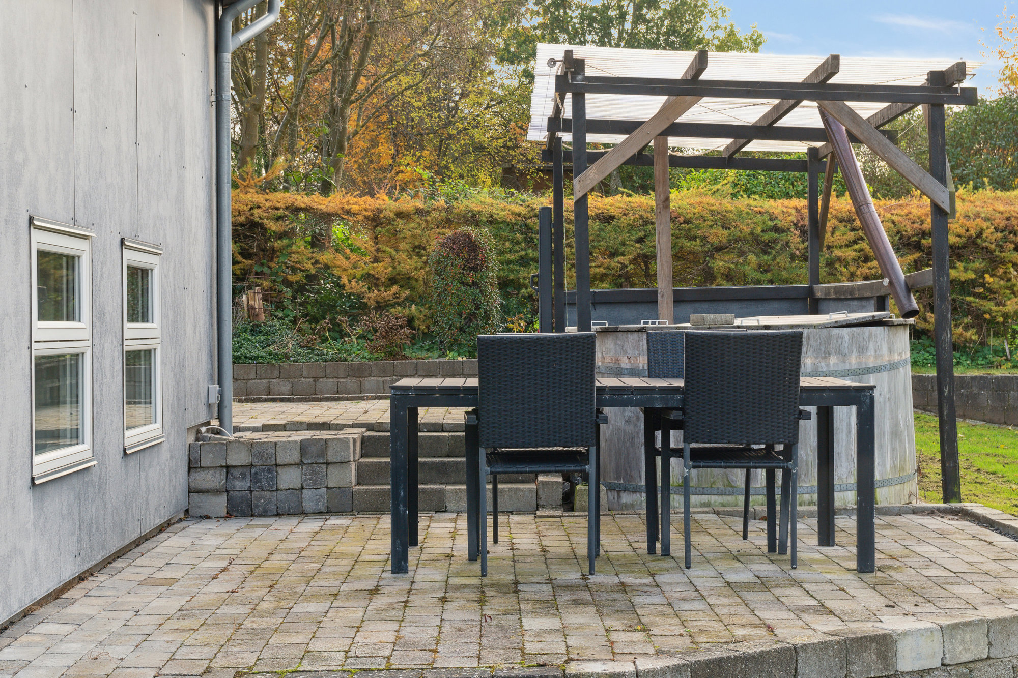 Overdækket terrasse