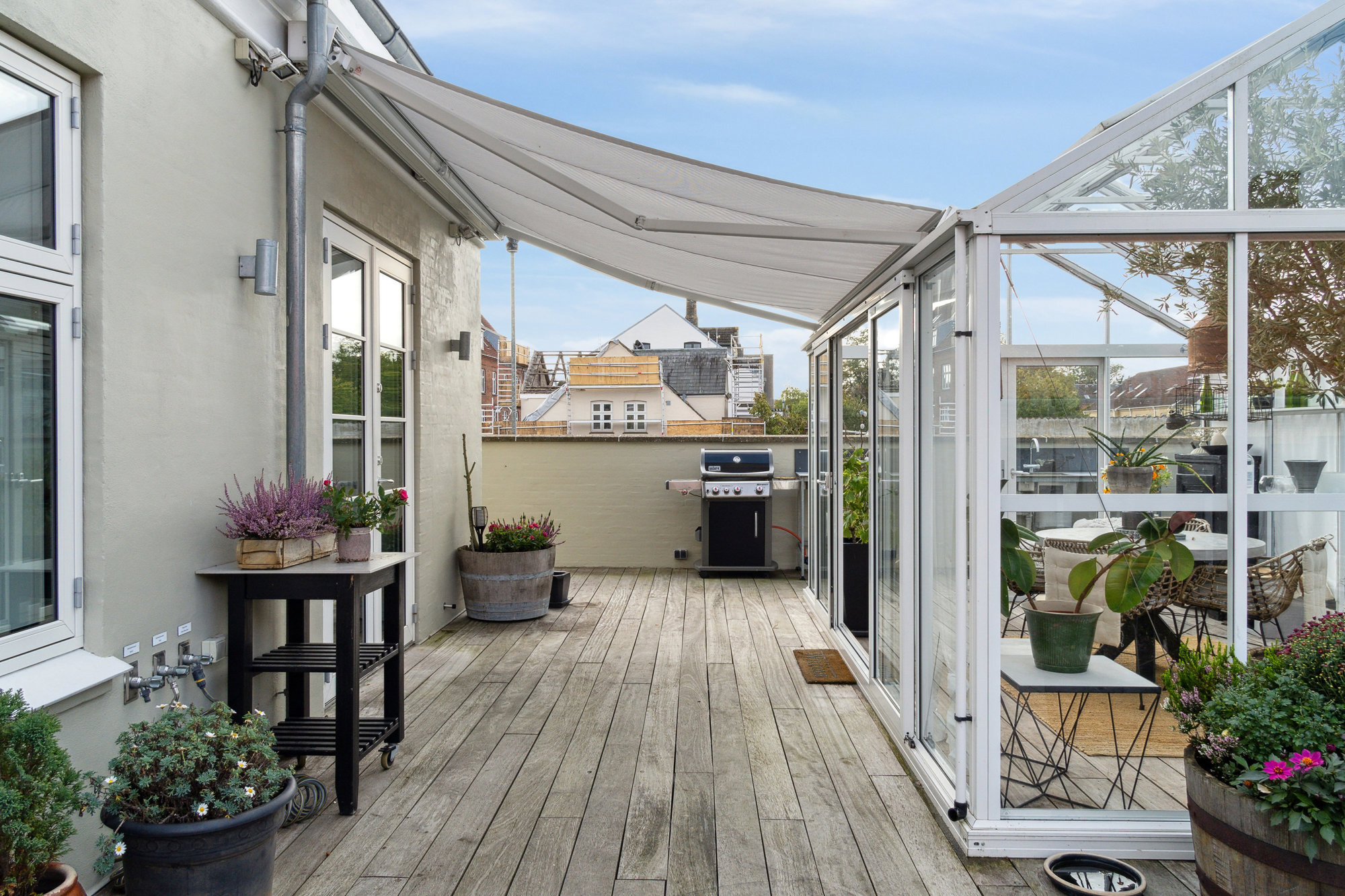 Overdækket terrasse