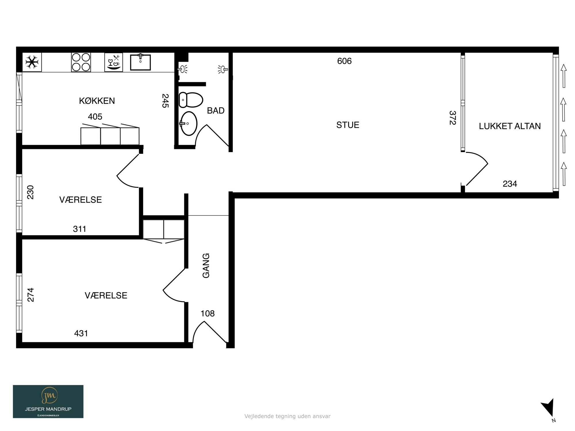 Ejboparken 23, st. tv., 4000 Roskilde - Billed